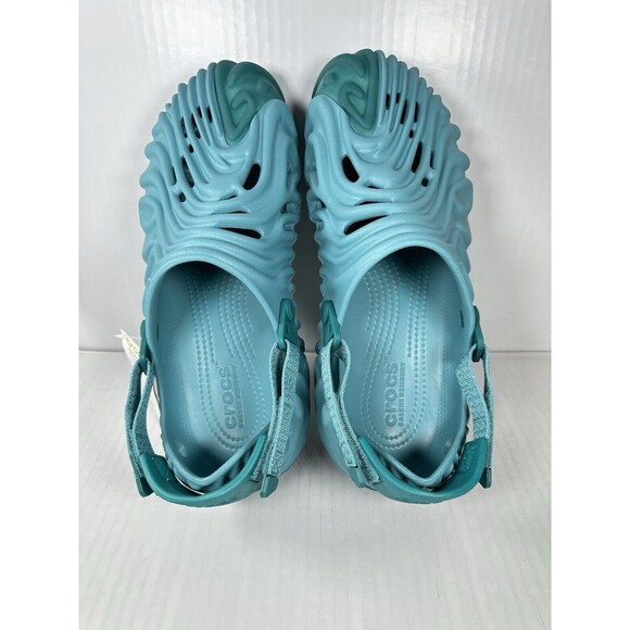 Size 11 Men Crocs x Salehe Bembury Pollex Clog "Tide" Turquoise Tonic 207393-4ST - Picture 6 of 8